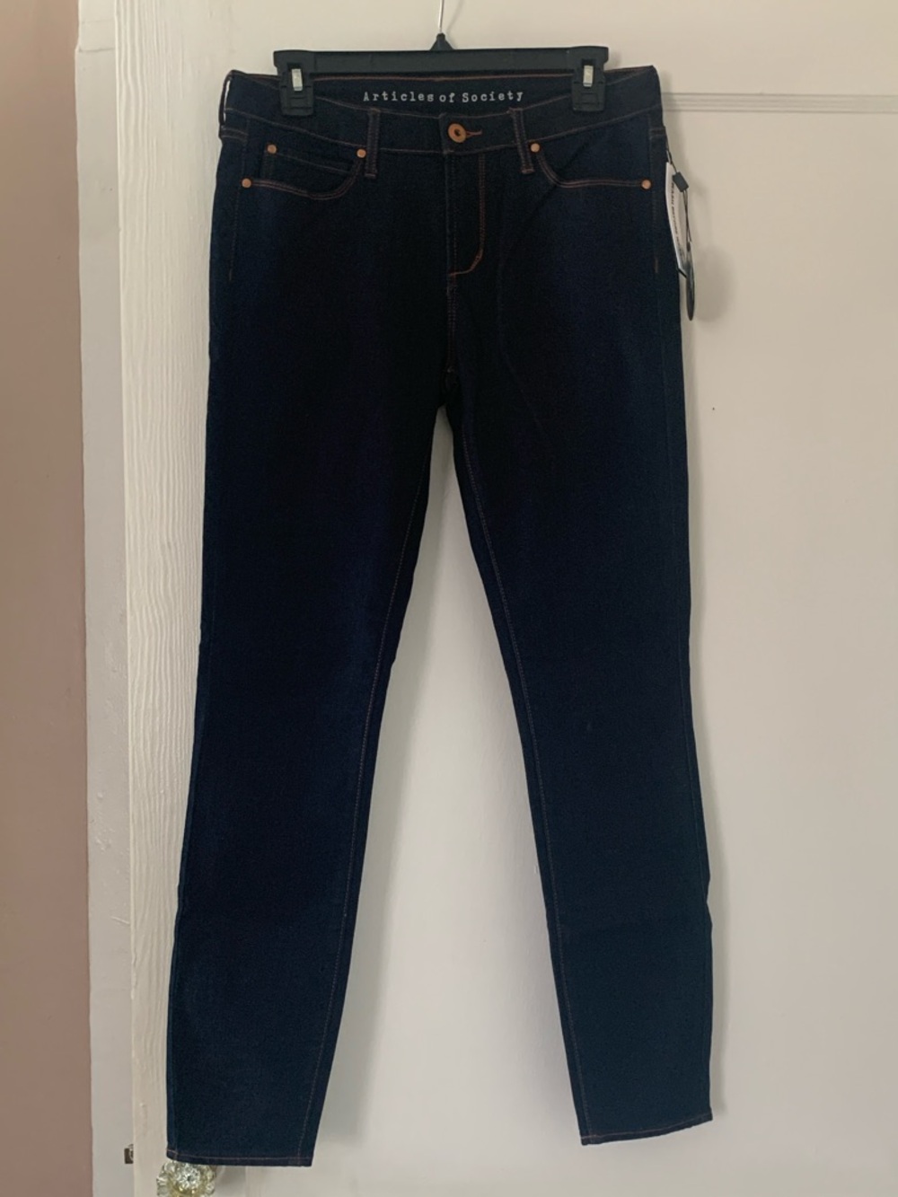 Articles Of Society Dark Indigo Skinny Jeans
